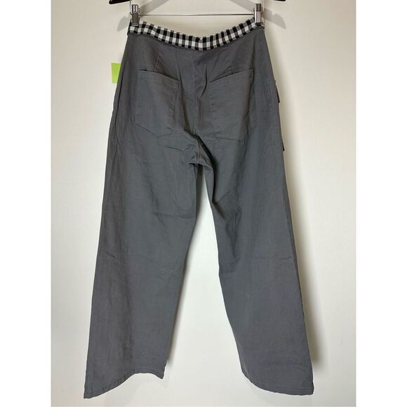 Twill Fold checker waist pants - Picture 5 of 8